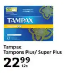 Oxford Freshmarket Tampons Plus/ Super Plus offer