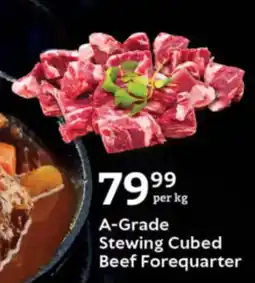 Oxford Freshmarket A-Grade Stewing Cubed Beef Forequarter offer