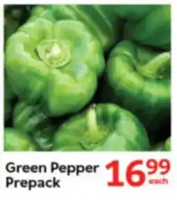 Oxford Freshmarket Green Pepper Prepack offer