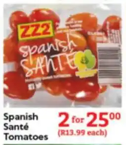 Oxford Freshmarket Spanish Santé Tomatoes offer