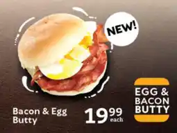 Oxford Freshmarket Bacon & Egg Butty offer