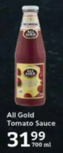 Oxford Freshmarket All Gold Tomato Sauce offer