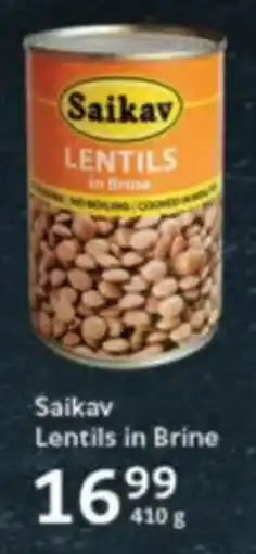 Oxford Freshmarket Saikav Lentils in Brine offer
