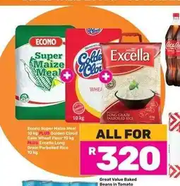 Game Econo Super Maize Meal, Golden Cloud Cake Wheat Flour, Excella Long Grain Parboiled Rice offer