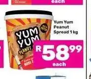 Game Yum Yum Peanut Spread 1 kg offer