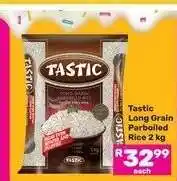 Game Tastic Long Grain Parboiled Rice 2 kg offer