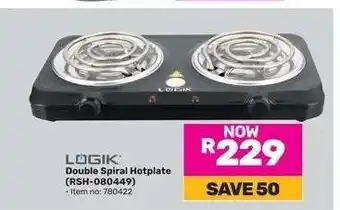 Game LÖGIK Double Spiral Hotplate (RSH-080449) offer