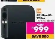 Game MI 4K Ultra HD TV Box offer
