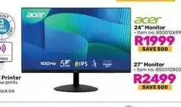 Game Acer 24 Monitor offer