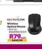 Game Ultra Link Wireless Optical Mouse offer