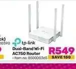 Game tp-link Dual-Band Wi-Fi AC750 Router offer
