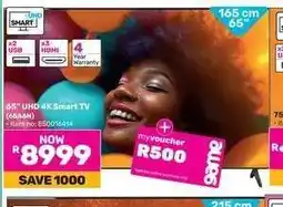 Game 65 UHD 4K Smart TV (65A6N) offer