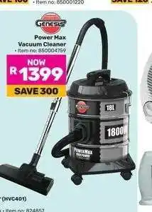 Game Genesis Power Max Vacuum Cleaner offer