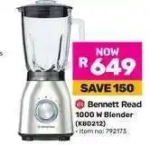Game Bennett Read 1000 W Blender (KBD212) offer