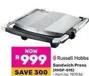 Game Russell Hobbs Sandwich Press RHSP-015 offer