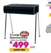 Game X-Large Charcoal Braai offer