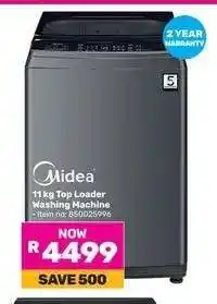 Game Midea 11 kg Top Loader Washing Machine offer