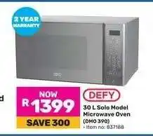 Game DEFY 30 L Solo Model Microwave Oven (DMO 390) offer