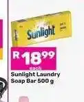 Game Sunlight Laundry Soap Bar 500 g offer