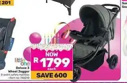 Game Deluxe 3 Wheel Jogger offer