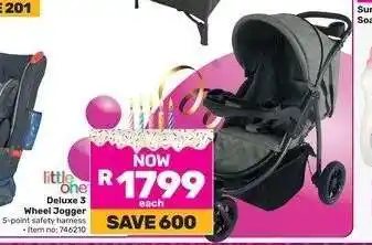 Game Deluxe 3 Wheel Jogger offer