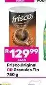 Game Frisco Original OR Granules Tin offer