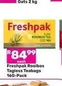 Game Freshpak Rooibos Tagless Teabags 160-Pack offer