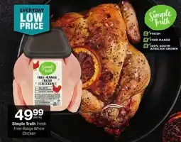 Checkers Simple Truth Fresh Free-Range Whole Chicken offer