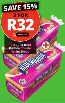 Checkers Blue Ribbon Toaster White Bread offer