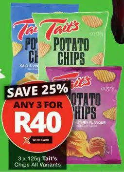 Checkers Tait's Chips All Variants offer