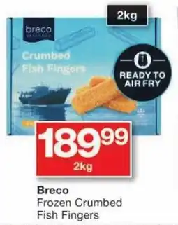 Checkers Breco Frozen Crumbed Fish Fingers offer