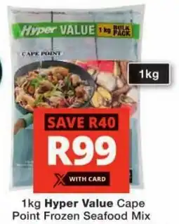 Checkers Hyper Value Cape Point Frozen Seafood Mix offer