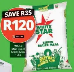 Checkers Hyper White Star Super Maize Meal offer