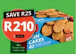 Checkers Hyper I&J Frozen Fish Cakes offer