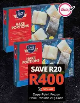 Checkers Hyper Cape Point Frozen Hake Portions offer