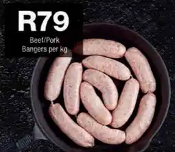 Checkers Hyper Beef/Pork Bangers offer