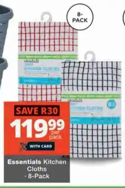 Checkers Hyper Essentials Kitchen Cloths offer