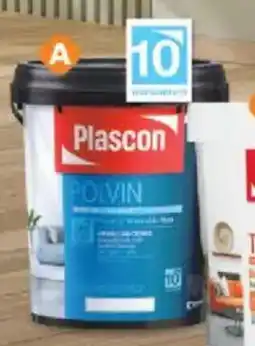 Mica Plascon Super Acrylic Polvin for Walls & Ceilings offer