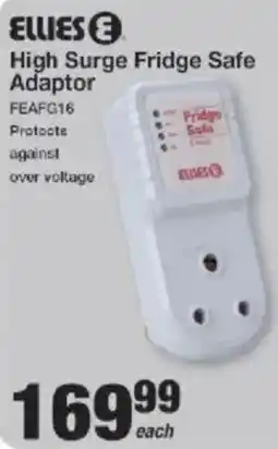 Mica ELLIES High Surge Fridge Safe Adaptor offer