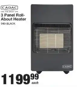 Mica CADAC 3 Panel Roll-About Heater offer