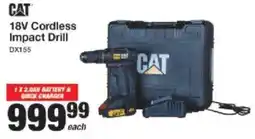 Mica CAT 18V Cordless Impact Drill offer