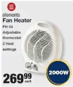Mica Elements Fan Heater offer