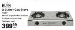 Mica ALVA 2 Burner Gas Stove offer