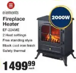 Mica Elements Fireplace Heater offer