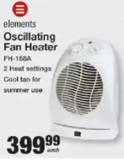 Mica Elements Oscillating Fan Heater offer