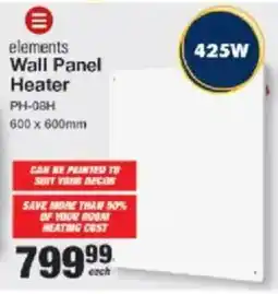 Mica Elements Wall Panel Heater offer