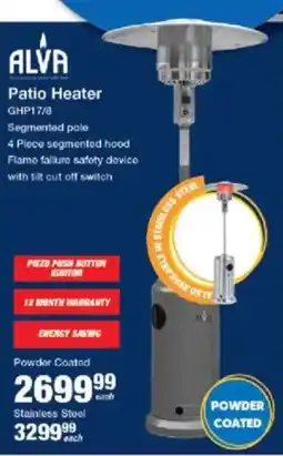 Mica ALVA Patio Heater offer