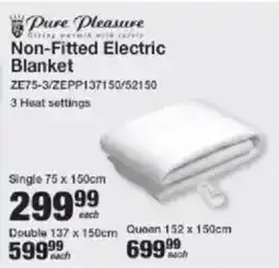 Mica Pure Pleasure Non-Fitted Electric Blanket offer