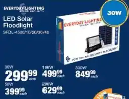 Mica EVERYDAY LIGHTING LED Solar Floodlight offer