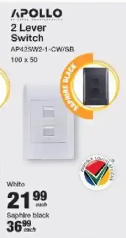 Mica APOLLO 2 Lever Switch offer